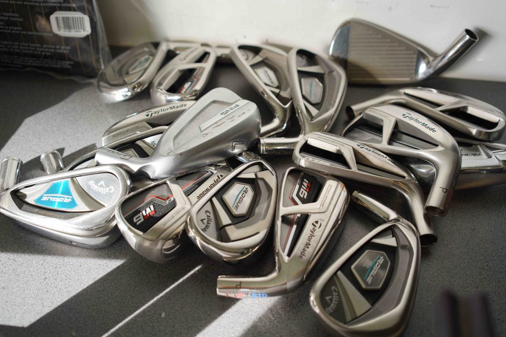 Choix de têtes de golf